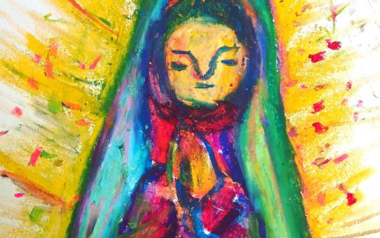 Advent art Day 13 「グアダルーペの聖母」