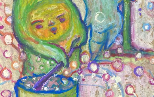 8月16日お供え その6「鐘の音」