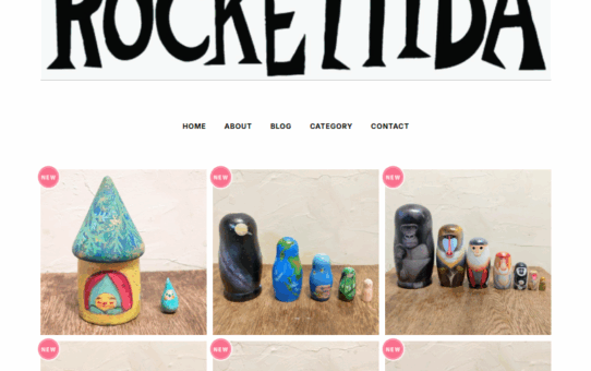 期間限定ECサイトで販売開始「真冬のマトリョーシュカ展」